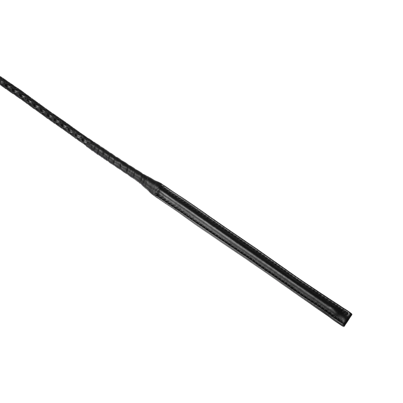 RISE - BDSM Zweep - Feather Wide Single Tail - Zwart