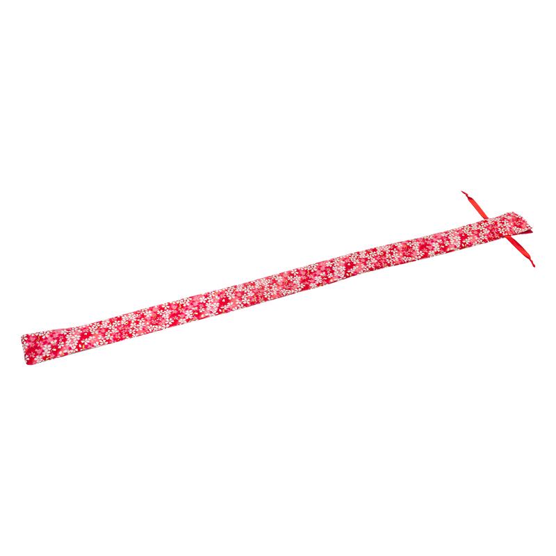 RISE - BDSM Zweep - Feather Wide Single Tail - Wijnrood/Zwart