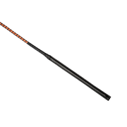 RISE - BDSM Zweep - Feather Slim Single Tail - Oranje/Zwart