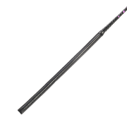 RISE - BDSM Zweep - Feather Slim Single Tail - Zwart/Paars