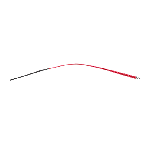 RISE - BDSM Zweep - Feather Slim Single Tail - Rood/Roze