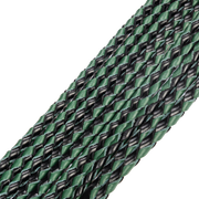RISE - Cat O' Nine BDSM Zweep - Regular - Zwart/Groen