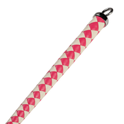 RISE - Japanse Bull Whip - 120 cm - Roze/Wit