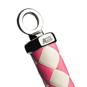 RISE - Japanse Bull Whip - 120 cm - Roze/Wit