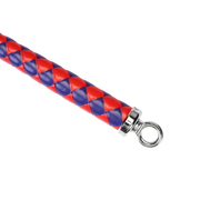 RISE - Japanse Bull Whip - 90 cm - Rood/Blauw