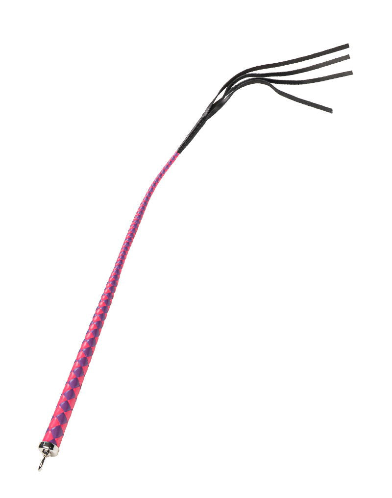 RISE - Japanse Bull Whip - 90 cm - Roze/Paars