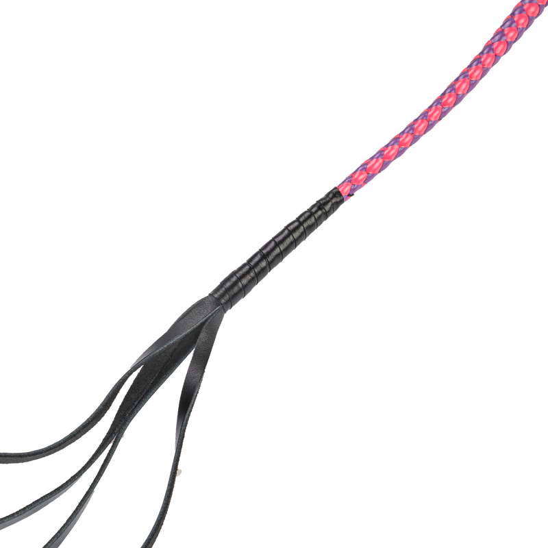 RISE - Japanse Bull Whip - 90 cm - Roze/Paars