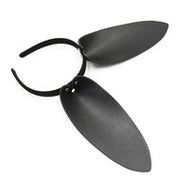Kiotos - Mouse - Muis Masker PU Leer - Zwart