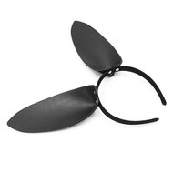 Kiotos - Mouse - Muis Masker PU Leer - Zwart