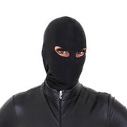Kiotos - Zwarte BDSM Hood Van Spandex Met Oogopeningen