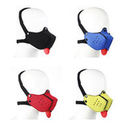 Kiotos - Neopreen Puppy Dog Gag - Mondmasker - Zwart