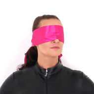 Kiotos - Blinddoek Van Roze Satijn