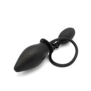 Kiotos - Opblaasbare Buttplug - Spade Anaalplug - Diameter 45 mm - Zwart