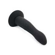 Kiotos - Siliconen Dildo Nr. 5 Met Zuignap & geschikt Voor strap-ons - Zwart