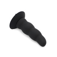 Kiotos - Siliconen Dildo Nr. 7 Met Zuignap & geschikt Voor strap-ons - Zwart