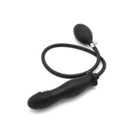 Kiotos - Opblaasbare Dildo Lang - Zwart