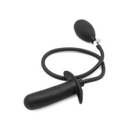 Kiotos - Opblaasbare Dildo Glad - Zwart
