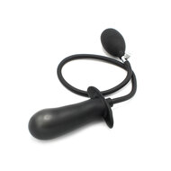 Kiotos - Opblaasbare Dildo Glad - Zwart