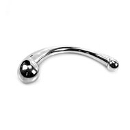 Kiotos - Pure RVS Dildo Curved - Zilver