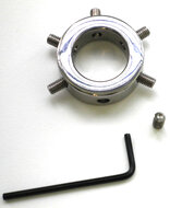 Kiotos - Eikelring RVS Met spikes - 35 mm