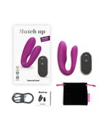 Love to Love - Match Up - Partner Vibrator Met Afstandsbediening - Dieproze