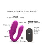 Love to Love - Match Up - Partner Vibrator Met Afstandsbediening - Dieproze