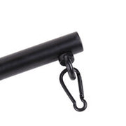 Kiotos - Zwarte deelbare spreidstang/spreader bar Met 4 Ringen