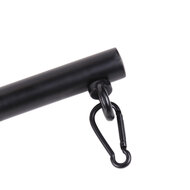 Kiotos - Zwarte deelbare spreidstang/spreader bar Met 4 Ringen