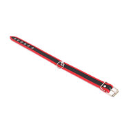 Kioto Leather - Budget Collar - PU-leer - Rood/Zwart