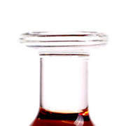 Kiotos - Glazen Buttplug - Transparant Met Rood/oranje punt