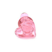 Kiotos Glass - Roze Buttplug Van Glas Met Hartje