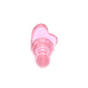 Kiotos Glass - Roze Buttplug Van Glas Met Hartje