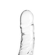 Kiotos - Glazen Dildo rond - Transparant