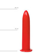 All Red - Dildo - 19 x 3,5 cm - Rood