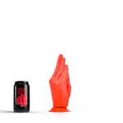 All Red - Fisting Dildo 21 x 6 cm - Rood