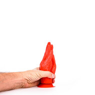 All Red - Fisting Dildo 21 x 6 cm - Rood