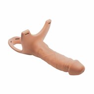 Size Matters - Holle Strap-On Siliconen Dildo Met Harnas
