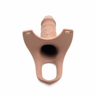 Size Matters - Holle Strap-On Siliconen Dildo Met Harnas