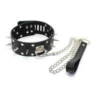 Kiotos - Brede collar Met spikes