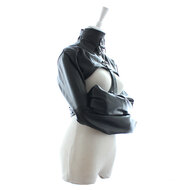 Kiotos - Bondage Body Bag/Dwangbuis Nylon En PU Leer - Maat S/M