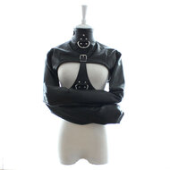 Kiotos - Bondage Body Bag/Dwangbuis Nylon En PU Leer - Maat S/M