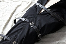 Kiotos - Bondage Body Bag/Dwangbuis Nylon En PU Leer - Maat M/L