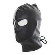 Kiotos - Masker Met ooggaten Van kunstleer - Zwart