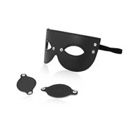 Kiotos - Masker Met oogklepjes - Zwart