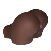 Perfect Toys - Mega Masturbator - Large Met Twee Gaten - Bruin