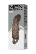 Baile - Penis Verlengende Penis Sleeve - Zwart - Lengte 115 mm - Diameter 35 mm