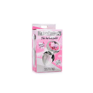 Booty Sparks - Pink Gem Glazen Buttplug Met Siersteen - Roze - Maat L