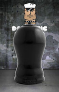 Domestic Partner - B-51 - Buttplug - 14 x 8 cm - Zwart