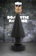Domestic Partner - Mini Crack Attack - Buttplug - 15 x 6 cm - Zwart