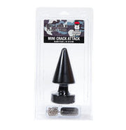 Domestic Partner - Mini Crack Attack - Buttplug - 15 x 6 cm - Zwart